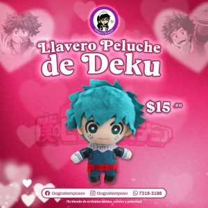 Llavero peluche de Deku, Boku no Hero