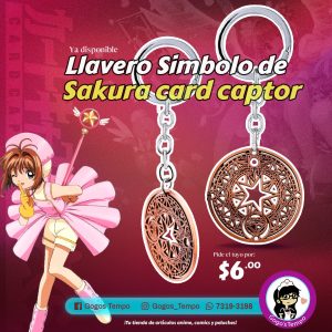 Llavero Medallon  Sakura Card Captor
