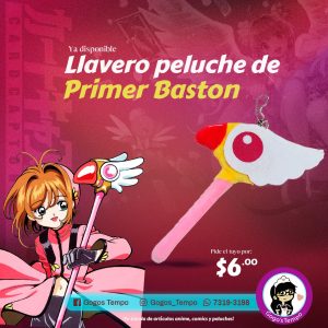 Llavero Peluche báculo Sakura Card Captor
