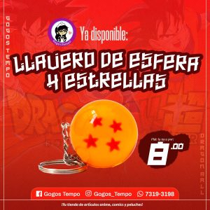 Llavero de Esferas Dragon Ball