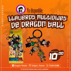 Llavero Multidijes de Dragon Ball