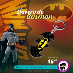 Llavero evilla con logo Batman