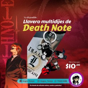 Llavero Multidijes de Death Note
