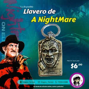 Llavero de metal A Nightmare