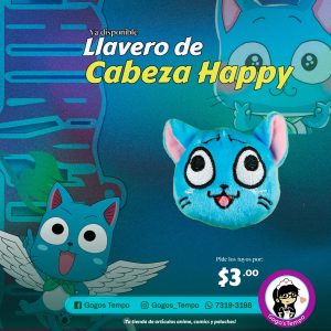 Llavero Peluche Happy Fairy tail