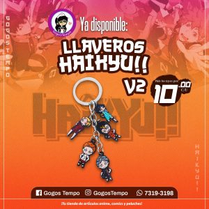 Llavero multidijes de haikyuu v2