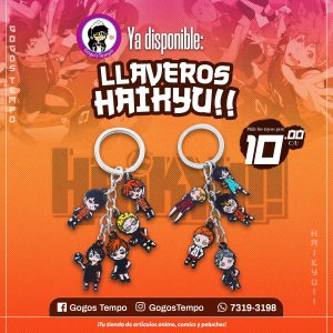 Llaveros Figuras de haikyuu