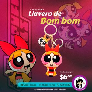 Llavero goma de Bombon, Las chicas super poderosas