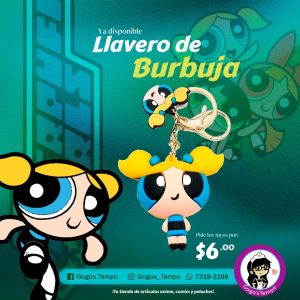 Llavero goma de burbuja, Las chicas super poderosas