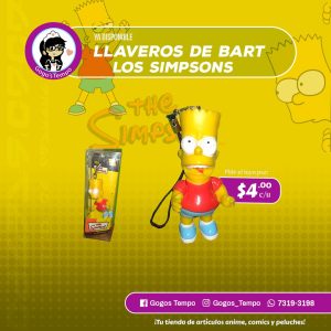 Llavero Bart Simpsons