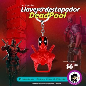 Llavero destapador Deadpool