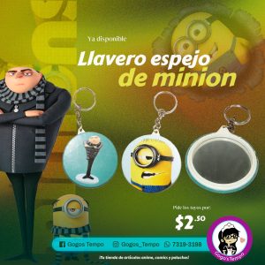 Llavero espejo Mi villano favorito