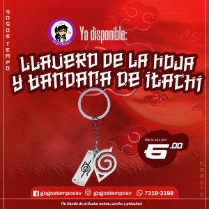 Llavero de la hoja y bandana, Naruto