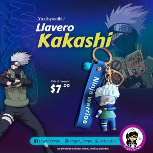 Llavero goma de Kakashi, Naruto
