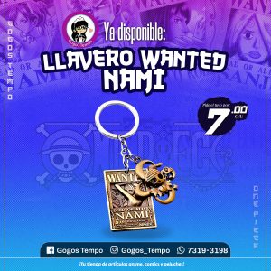 Llavero Figura de Nami, One Piece