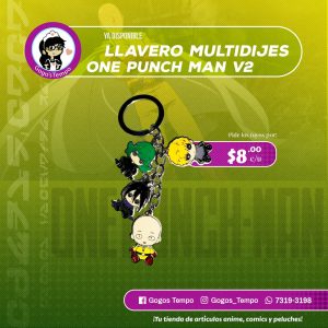 Llavero Multidijes de One Punch Man v2