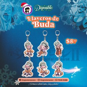 Llavero Acrilico Record of Ragnarok Buda v6