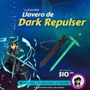 Llavero espada Dark repulser Kirito SAO