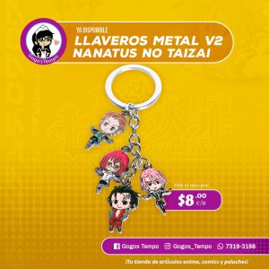 Llavero multidijes de Nanatsu no Taizai V2