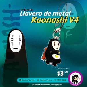 Llavero metal de sin rostro v04 /eat, El viaje de Chihiro