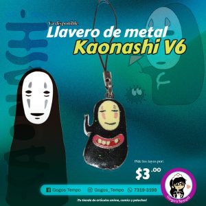 Llavero metal de sin rostro v06 /sonrient, El viaje de Chihiro