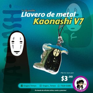 Llavero metal de sin rostro v07 /parada, El viaje de Chihiro