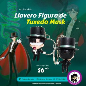 Llavero Figurita Tuxedo Mask, Sailor moon