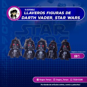 Llavero con light Darth veider, Star wars