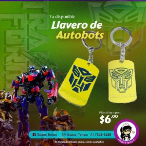 Llavero  transformers  Autobots