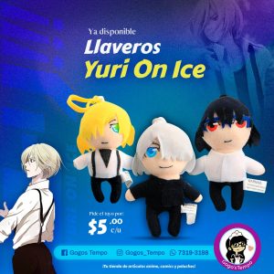 llavero multidijes Yuri on ice V1