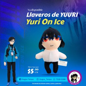 Llavero Peluche Yuuri, Yuri on ice