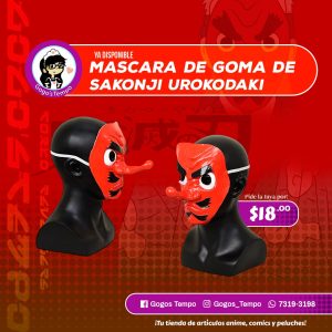 Mascara de goma de Sakonji Urokodaki, Demon Slayer