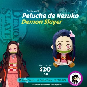Peluche de Nezuko kamado, Demon Slayer