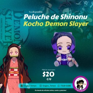 Peluche de Shinobu Kocho. Demon Slayer