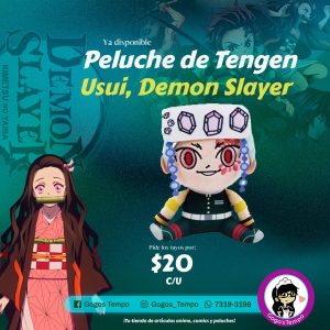 Peluche de Tengen Usui. Demon Slayer
