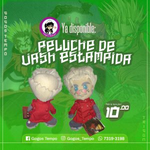 Peluche Vash EstampidaTrigun