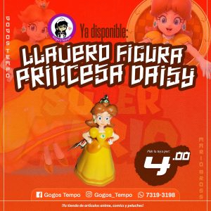 Peluche de Princesa daisy super Mario