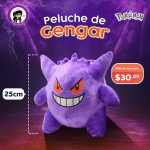 Peluche de Gengar 35cm, Pokemon