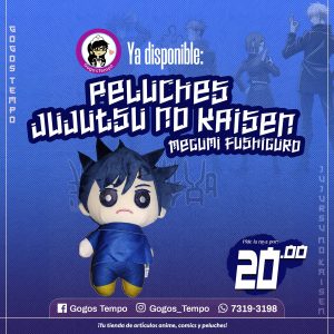 Peluche Jujutsu no Kaisen de Megumi Fushiguro