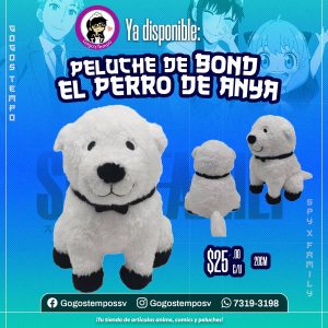 Peluche de Bond perro de Anya Forger 23cm, Spy X Family