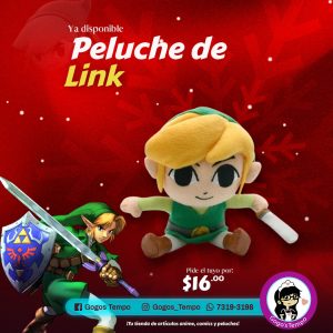 Peluche de Link de la leyenda de Zelda