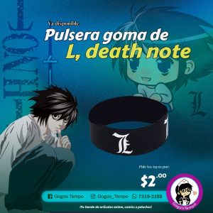 Pulsera de Goma de L, Death Note