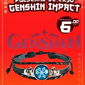 Pulsera de Genshin Impact Cryo (Hielo)