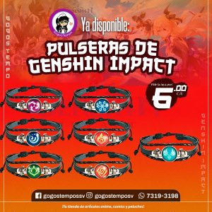 Pulsera de Genshin Impact Geo (Tierra)