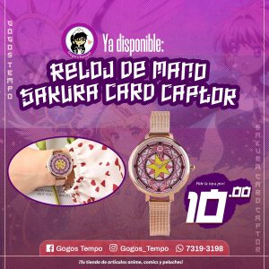 Reloj de Sakura Card Captor
