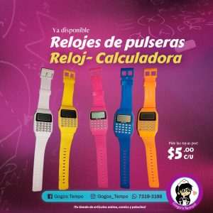 Reloj pulsera Calculadora