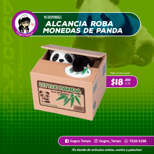 Alcancia electrica de Panda