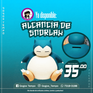 Alcancia de Snorlax