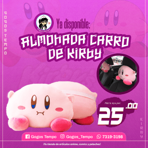 Almohada para carro de Kirby