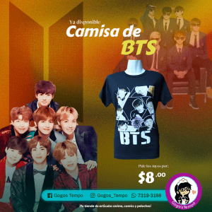 Camisas BTS